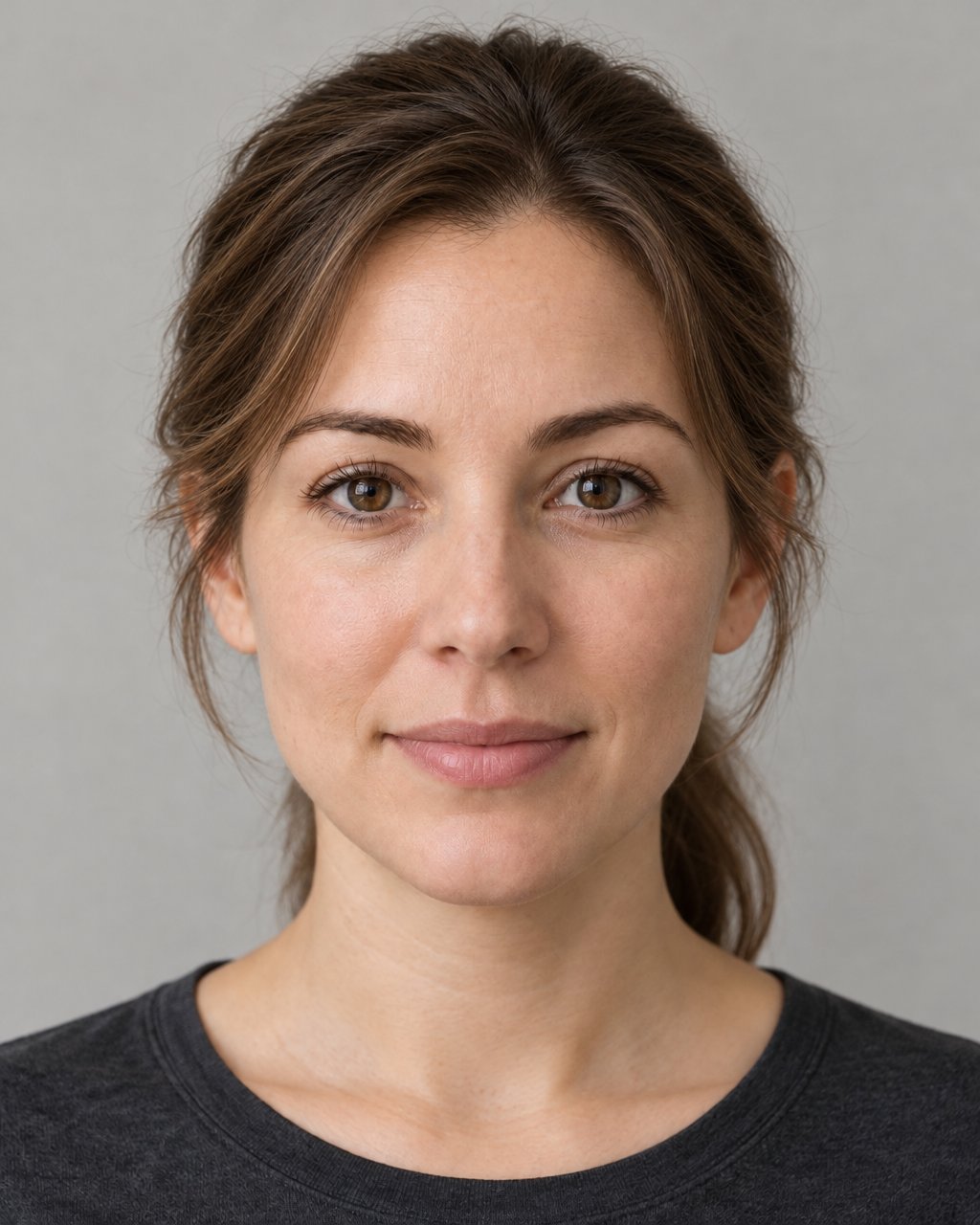 Face-framing layers generated by Sunburst High on FaceRater’s AI-created adult example portrait